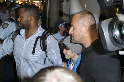 24.04 | Justin Bieber chegando no aeroporto em Sidney