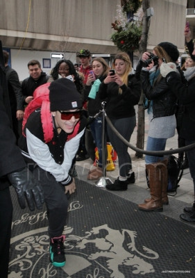 30.11 | Justin Bieber chegando em seu hotel em Toronto