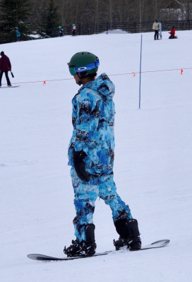 31.12 | Aproveitando uma manhã de snowboard com os amigos em Aspen
