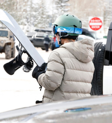 30.12 | Em uma descida de snowboard em Aspen