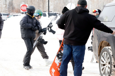30.12 | Em uma descida de snowboard em Aspen