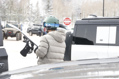 30.12 | Em uma descida de snowboard em Aspen