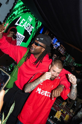 07.10 | Justin Bieber no The League, em Los Angeles, Califórnia.