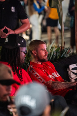 07.10 | Justin Bieber no The League, em Los Angeles, Califórnia.