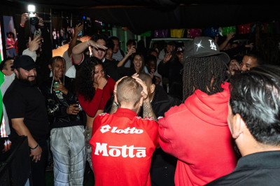 07.10 | Justin Bieber no The League, em Los Angeles, Califórnia.