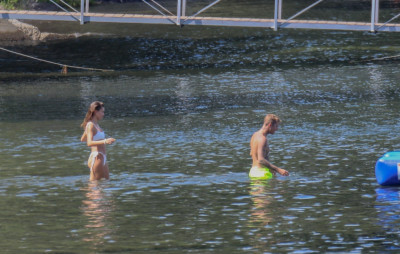 11.07 | Vai à praia no Lago Coeur d'Alene