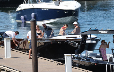 11.07 | Em um barco com amigos em Coeur d'Alene