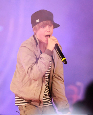 19.06 | Justin Bieber ensaiando para o MMVA 2010