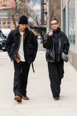25.01 | Justin e Hailey Bieber em Nova York.