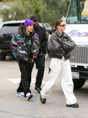 15.01 | Aparição de Justin e Hailey Bieber em Los Angeles, Califórnia