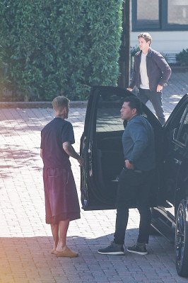 22.10 | Justin Bieber a caminho de um estúdio de gravação em Los Angeles.